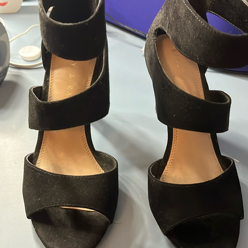 Black heels